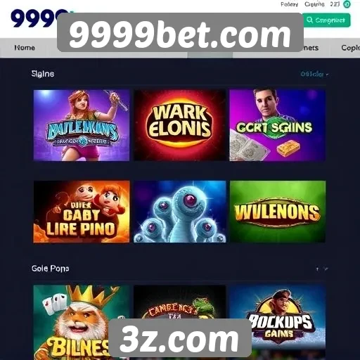 Jogos populares disponíveis na plataforma 9999bet.com